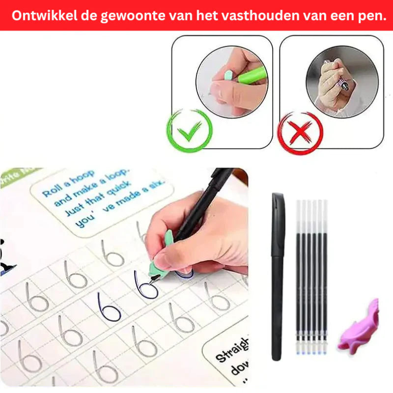 Leerboeken - set van 4